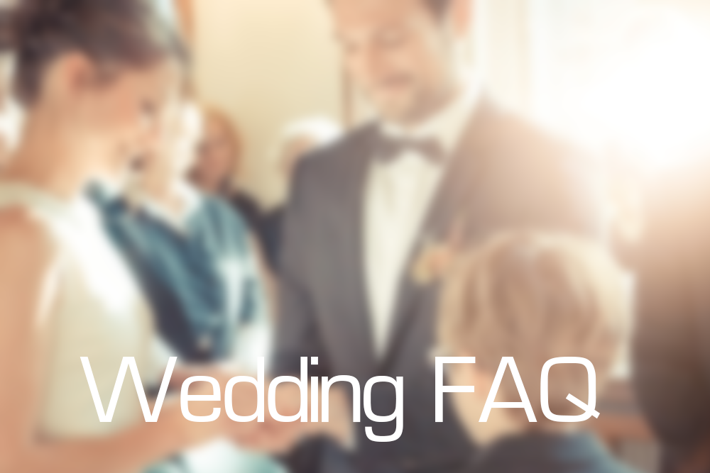Zu den Wedding FAQ